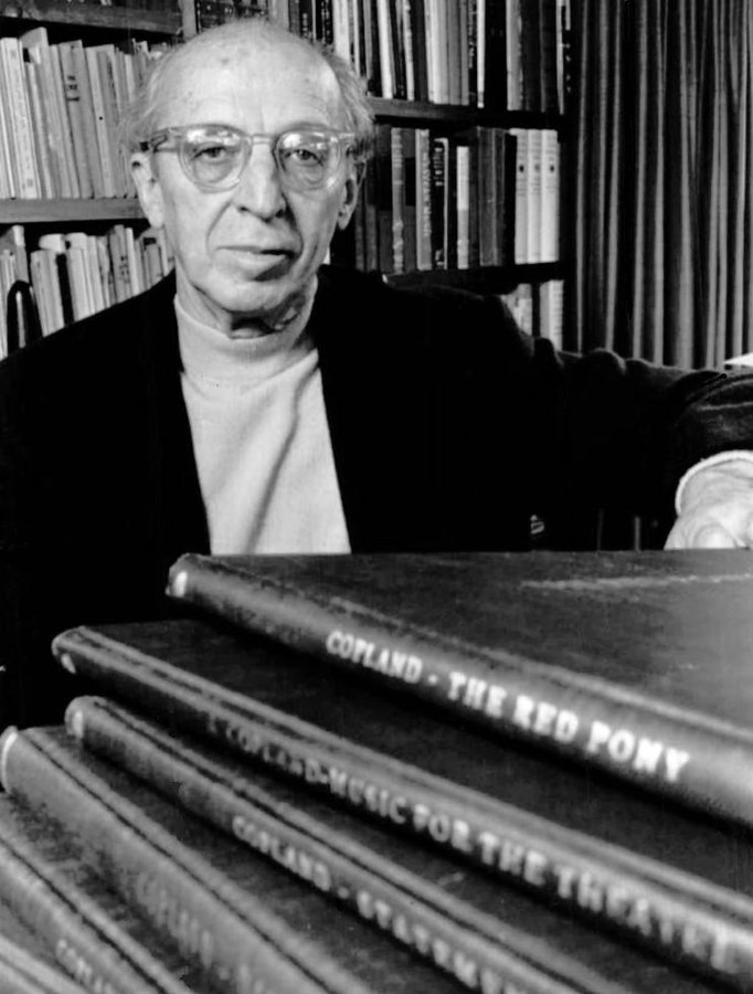 Portrait of Aaron Copland