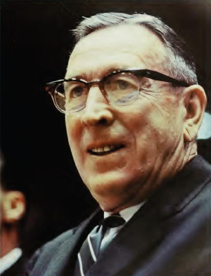 Portrait of John Wooden