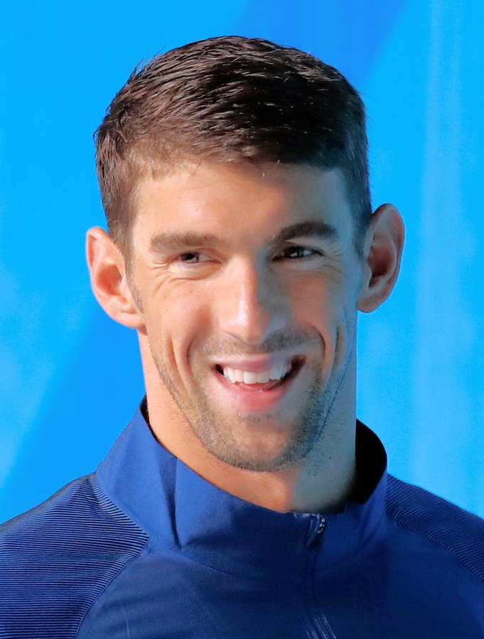 Portrait of Michael Phelps
