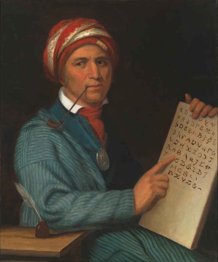 Portrait of Sequoyah