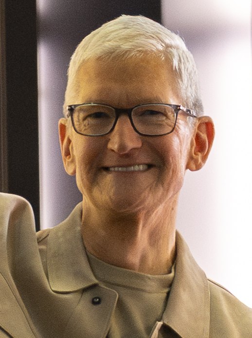 Portrait of Tim Cook